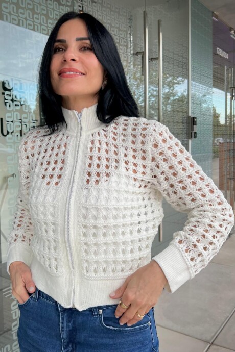 Chaqueta Menorca Off White