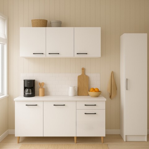 Kit de Cocina o Lavadero Bajo Mesada con Tapa Mueble Aéreo y Multiuso Panelero de 1 Puerta Kit de Cocina o Lavadero Bajo Mesada con Tapa Mueble Aéreo y Multiuso Panelero de 1 Puerta