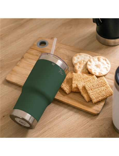 VASO TERMICO C/SORBITO 560ML AC.INOX VERDE VASO TERMICO C/SORBITO 560ML AC.INOX VERDE