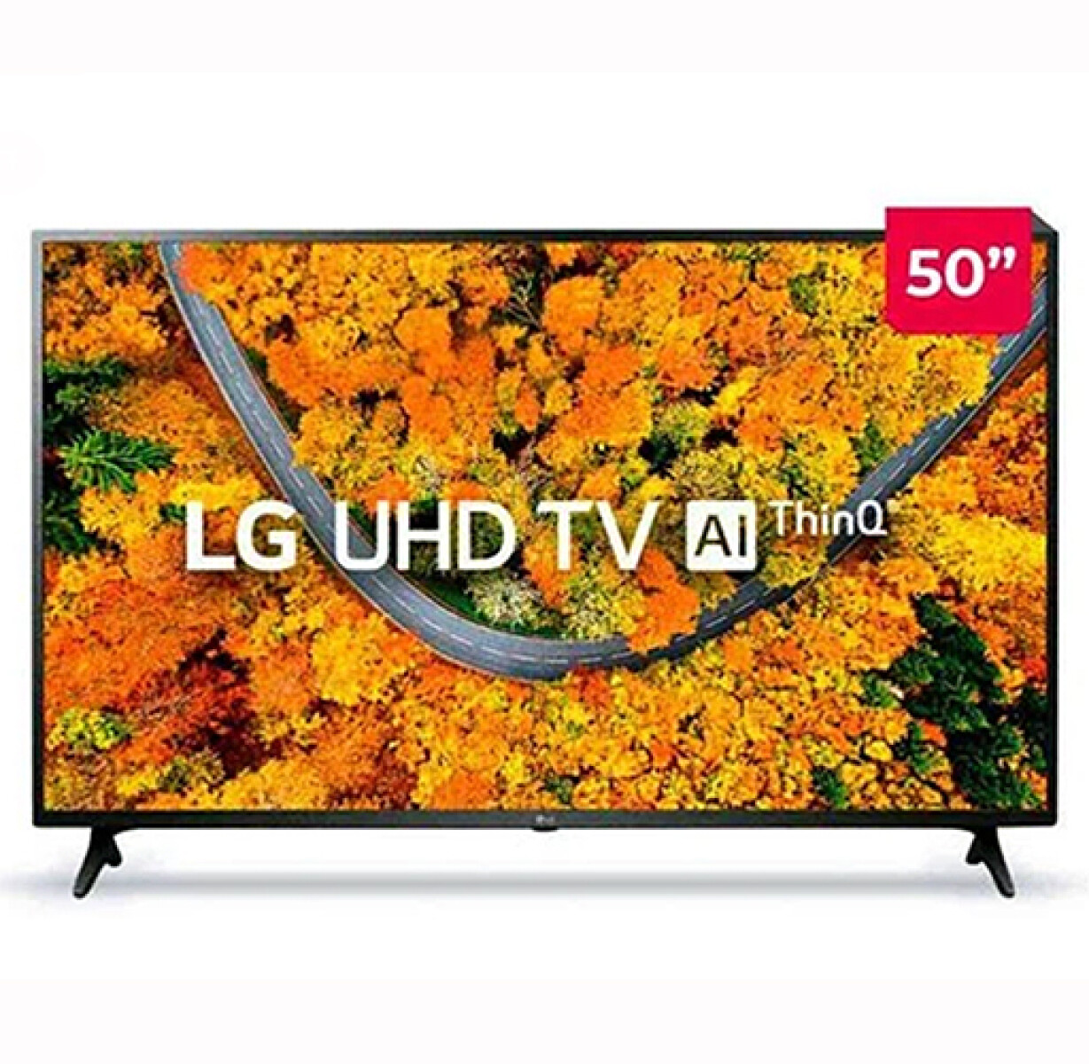 TV LG 50” -50UP7500PSB UHD ThinQ AI SMART - Sin color 