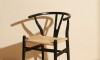 Silla Wishbone Negro
