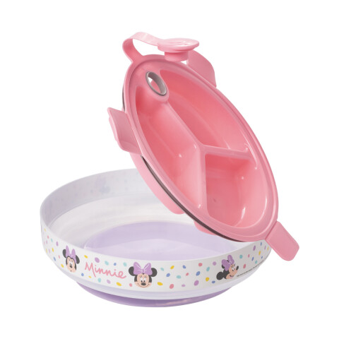Plato Térmico con Ventosa para Bebé 318 ml Minnie