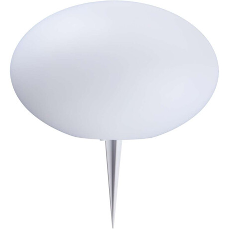 Lámpara solar HAVESANGER Ø25xH17cm blanco Blanco