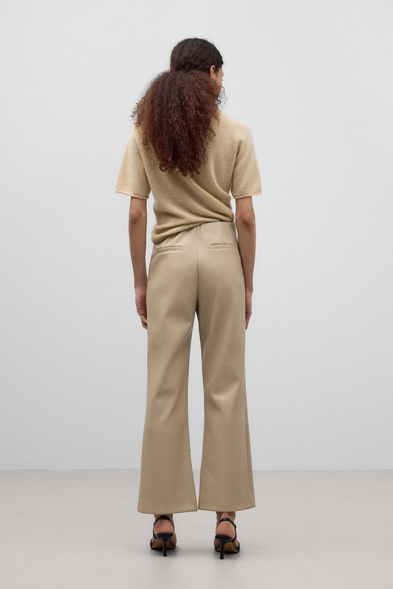 PANTALÓN TOBILLERO Beige