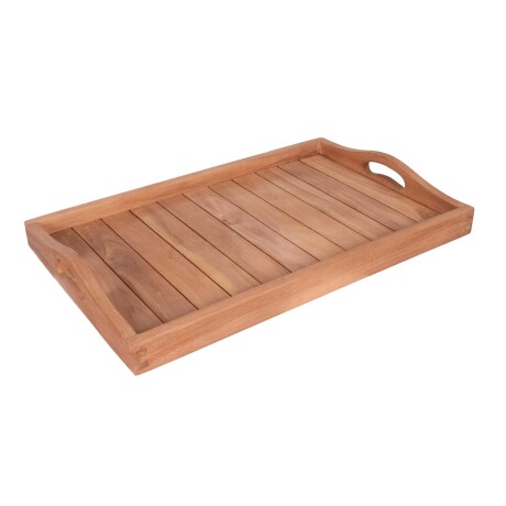 BANDEJA PLEGABLE MADERA NATURAL-BEIGE VALENCIA
