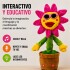 Girasol Interactivo que Baila, Canta, Graba y Repite Voz Rosa