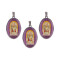 MEDALLAS DE SANTOS 5CM X3 UNIDADES Gp117/cristo En La Cruz