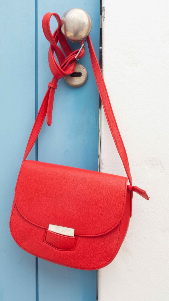 BANDOLERA MIAMI ROJO CORAL