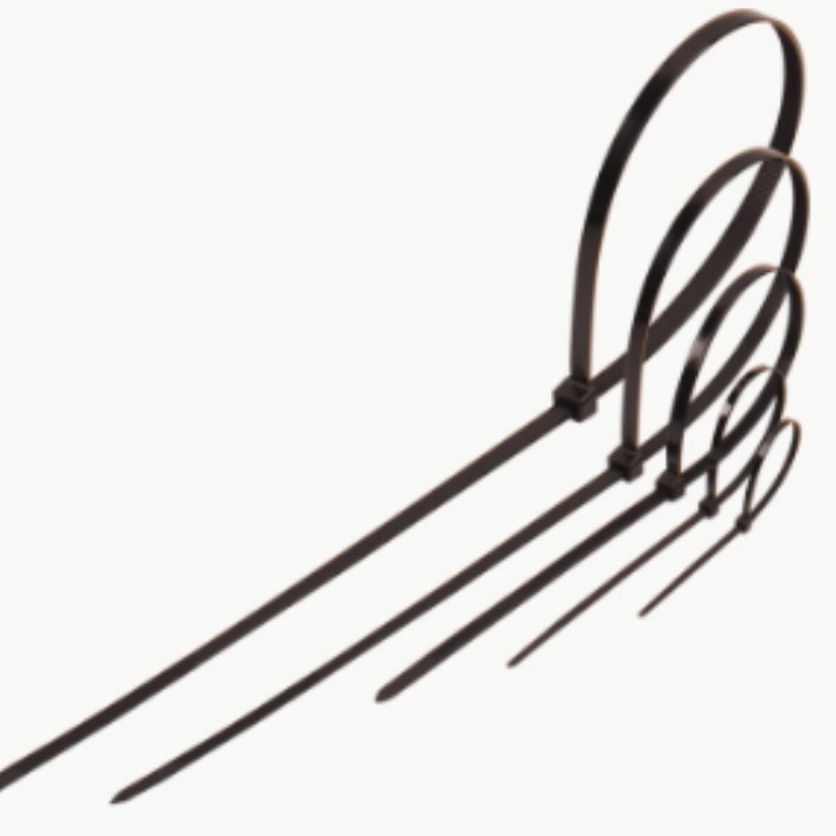 PRECINTO PLASTICO NEGRO DE 2.5 X 100 MM 100U HARDEN ++ - N/a 