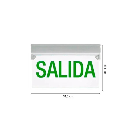 CARTEL LED DE EMERGENCIA - SALIDA Cartel LED de Emergencia Salida
