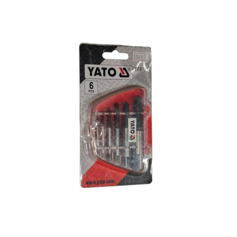 Kit Sacatornillos 6 piezas Yato Kit Sacatornillos 6 piezas Yato