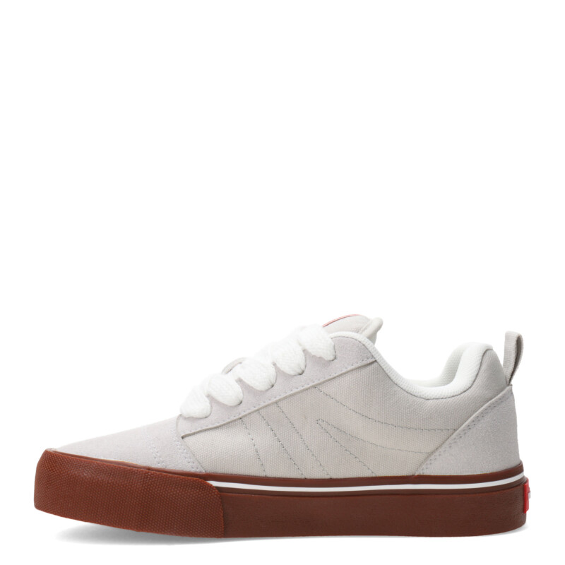 Championes MissCarol Liana Acordonado Femenino Beige