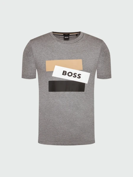 BOSS -Remera de algodón regular fit, Tessler Arena