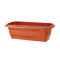 Maceta rectangular 3 lts MARRON