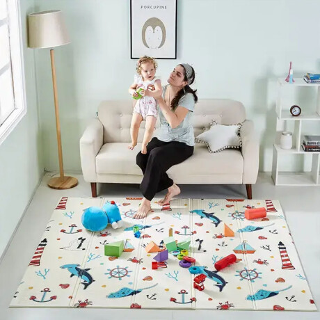 Alfombra Juego Bebé Antigolpes Plegable Reversible 180x150Cm Alfombra Juego Bebé Antigolpes Plegable Reversible 180x150cm