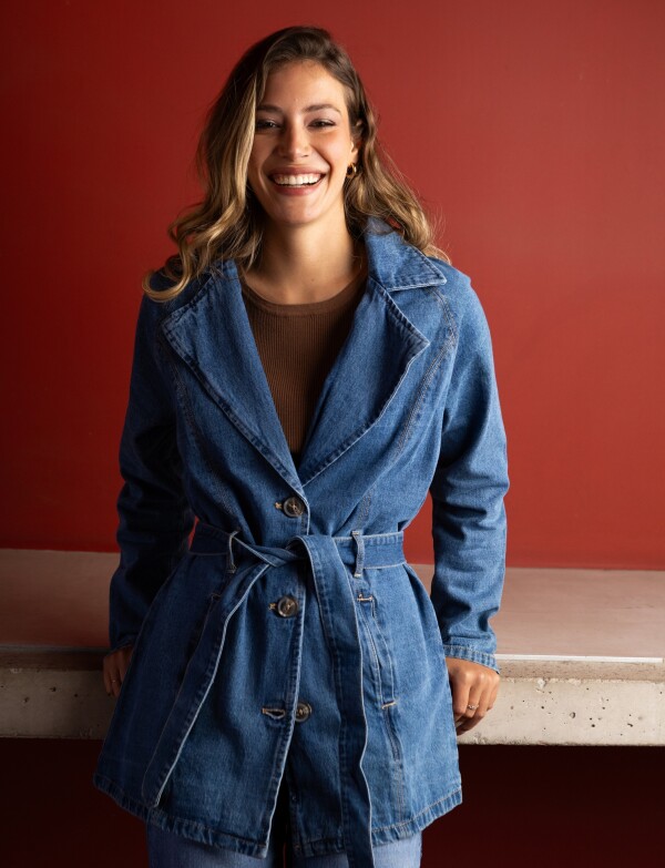 Chaqueta Jean Larga JEAN
