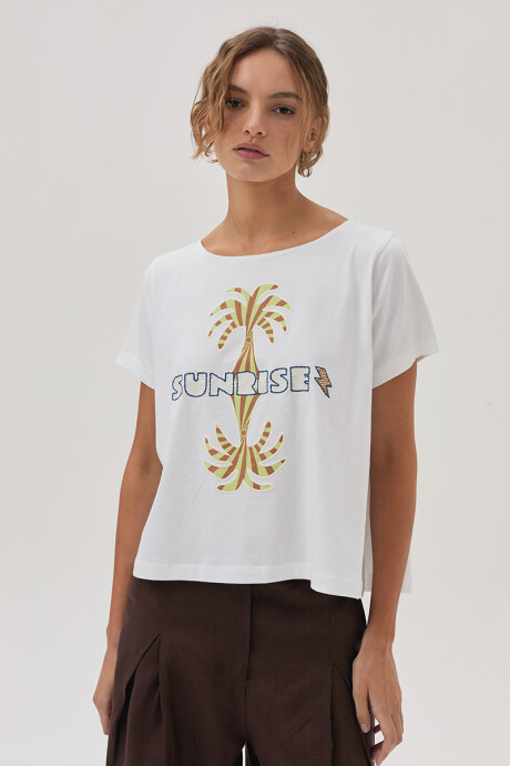 Remera Sunrise Blanco