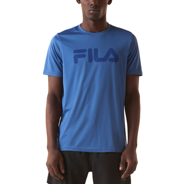 FILA Basic sports ii Remera manga corta training para hombre - Azul federal Azul