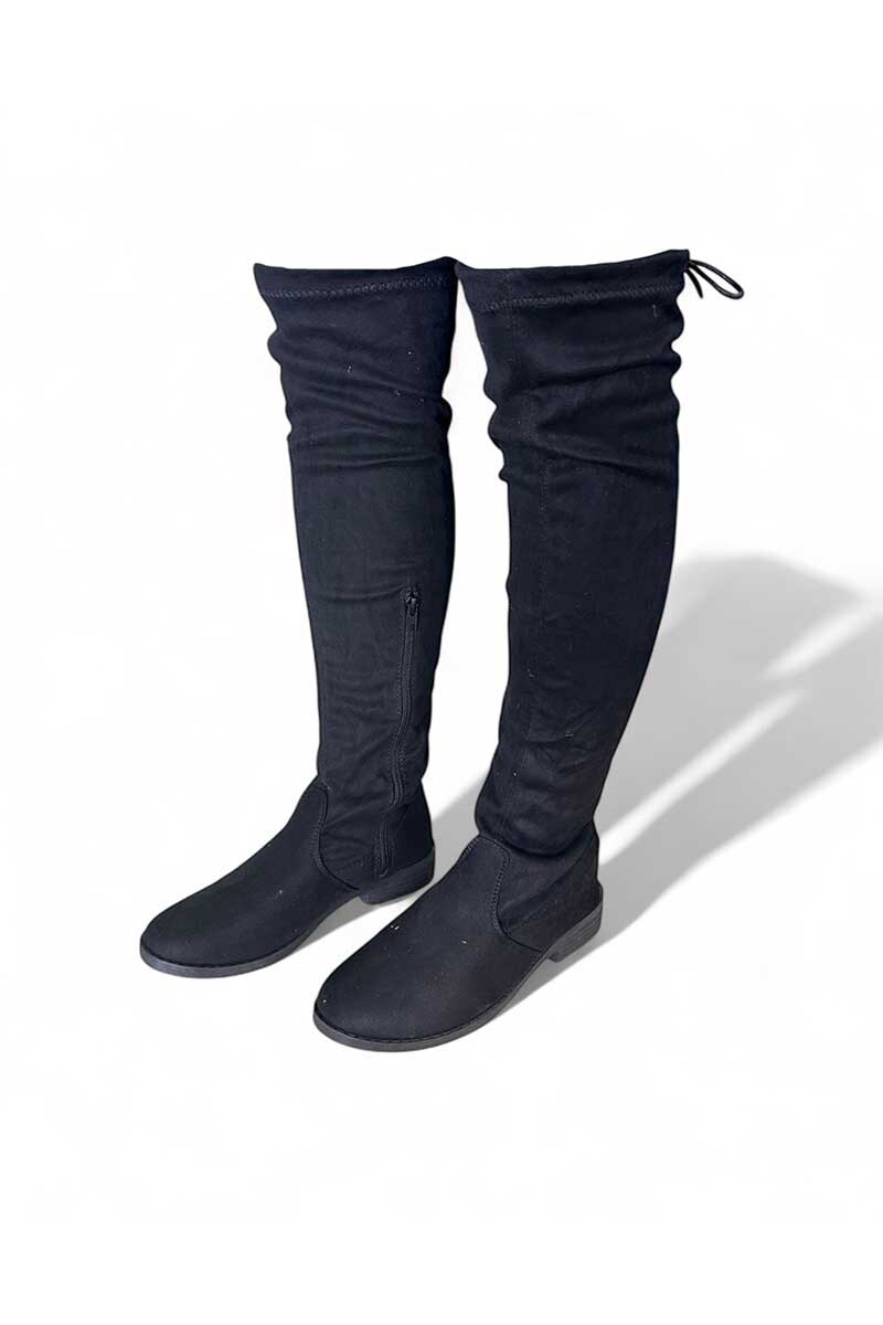 BOTA MUJER TRINY BUCANERA Negro