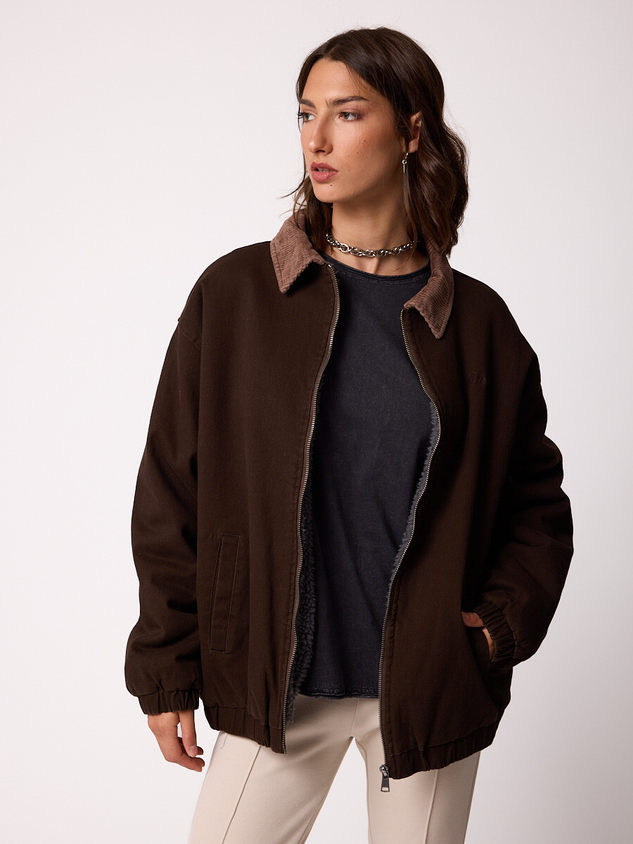 CAMPERA PICCIO DIXIE Chocolate