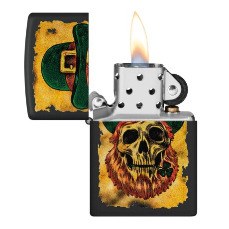 Encendedor Zippo Leprechan Skull - 46244 Encendedor Zippo Leprechan Skull - 46244