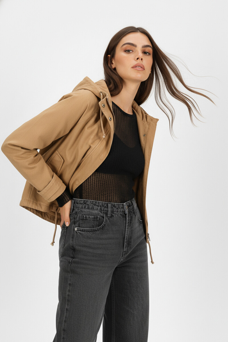 Campera Danea - Beige Oscuro 