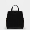 Mochila Oslo en Efecto Cuero Graneado Negro
