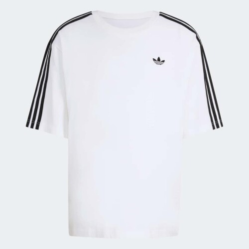 Remera Adidas 3 Tiras Blanco