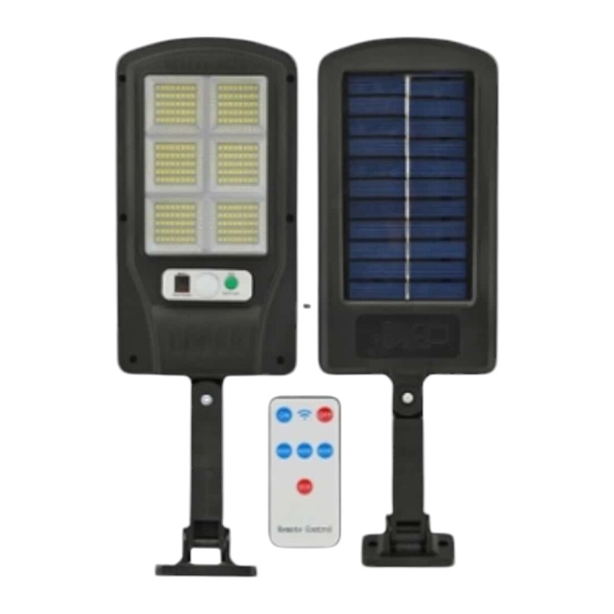 Foco solar de calle con brazo 100W LED 
