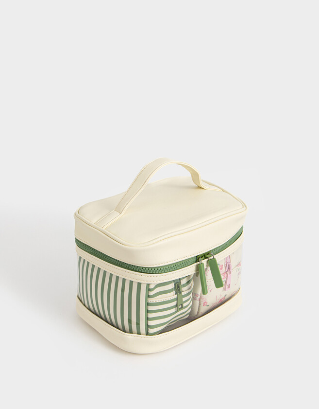 Porta Cosméticos Set De Portacosméticos Crudo - Blanco Crudo