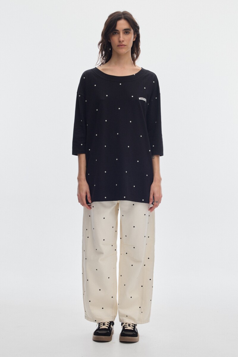 Vestido Mila Dots Black