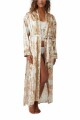 PAJAMA PARTY HOLIDAY ROBE Marfil