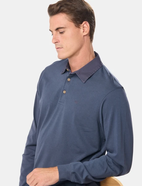 POLO JERSEY LISA Azul