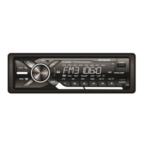 Aiwa - Radio para Auto AW-3269BT - 1 Din. 4X50W. Bluetooth. Rgb. Panel Desmontable. Control Remoto. 001