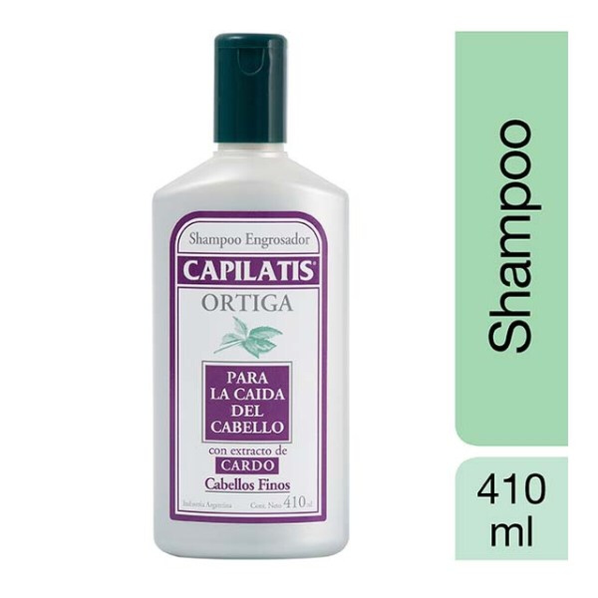 Capilatis Shampoo Engrosador con Extracto de Cardo para Cabellos Finos 410 ml – Volumen y Cuidado