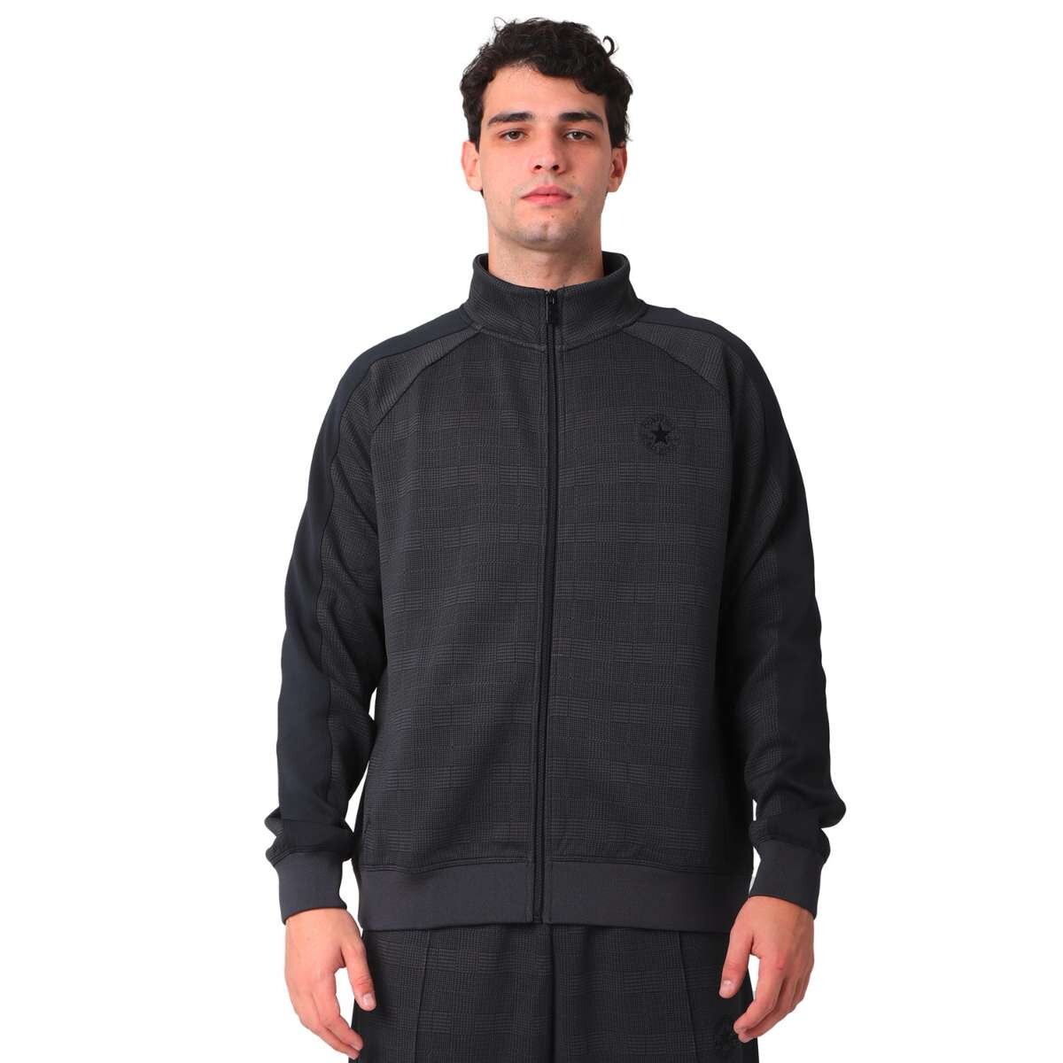 Campera Retro Chuck de Hombre - Gris 