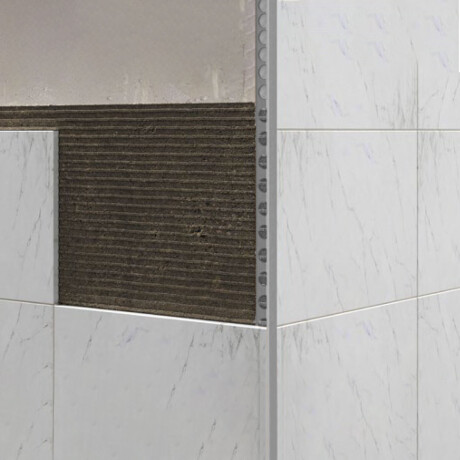 Perfil Aluminio En L 10Mm 2.6 Mts Plata Brillo Alumacer 000