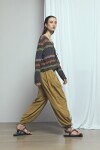 Pantalón barrel de lino PREVENTA verde