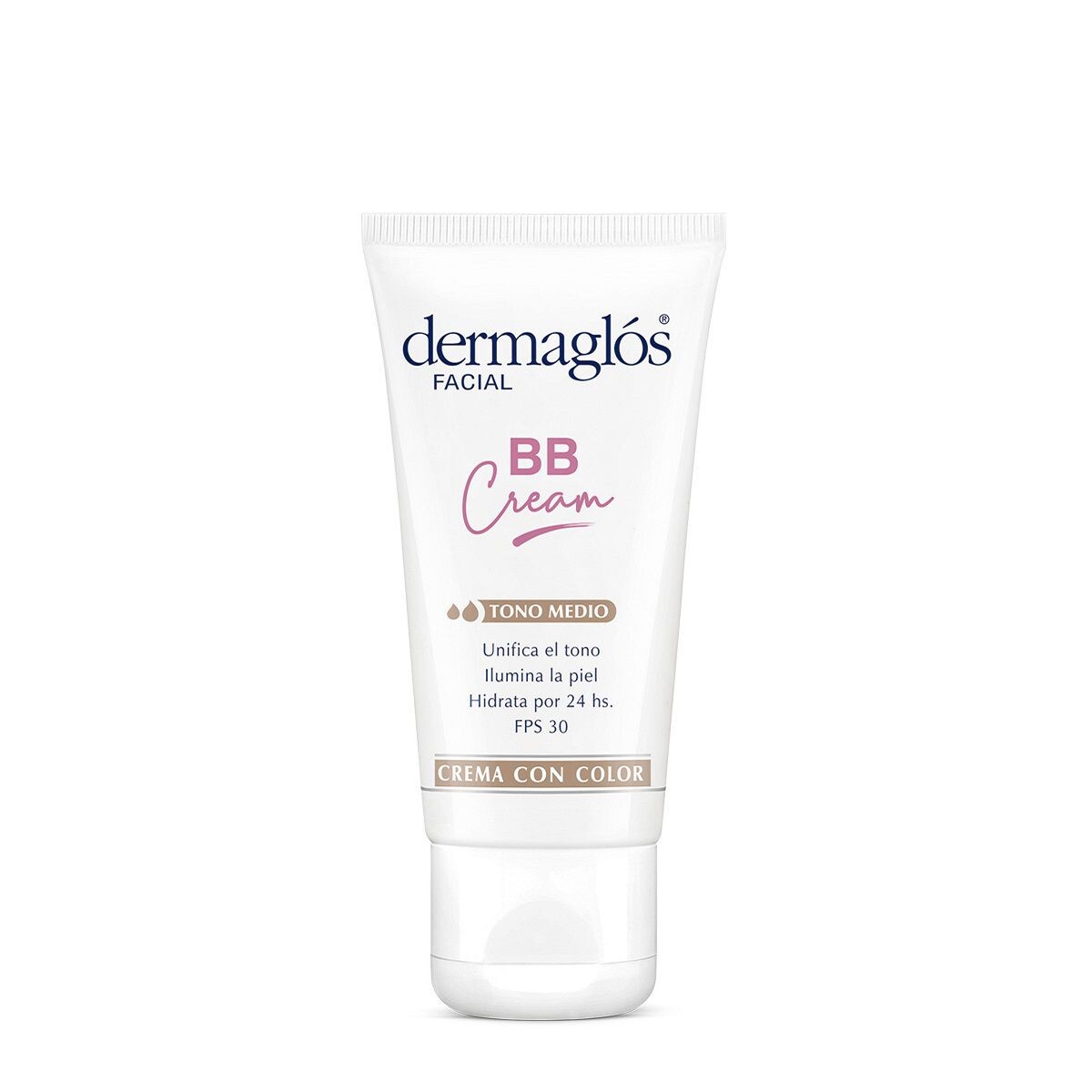 DERMAGLOS FAC BB CREAM TONO MEDIO POMO X 