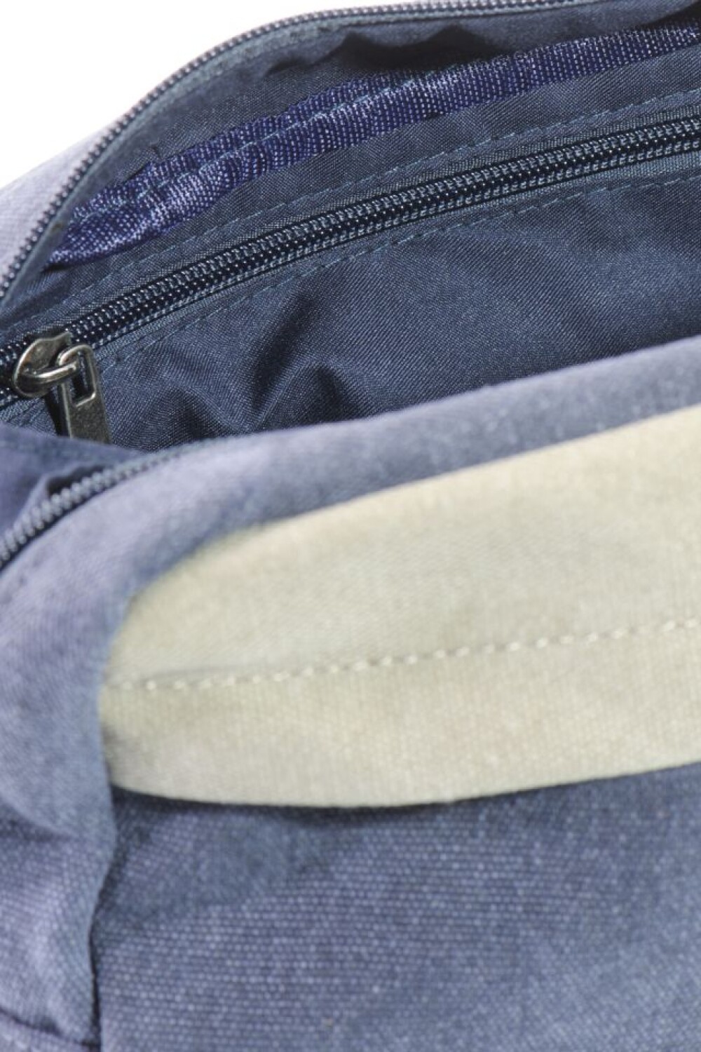 NECESSAIRE DE LONA BICOLOR Azul
