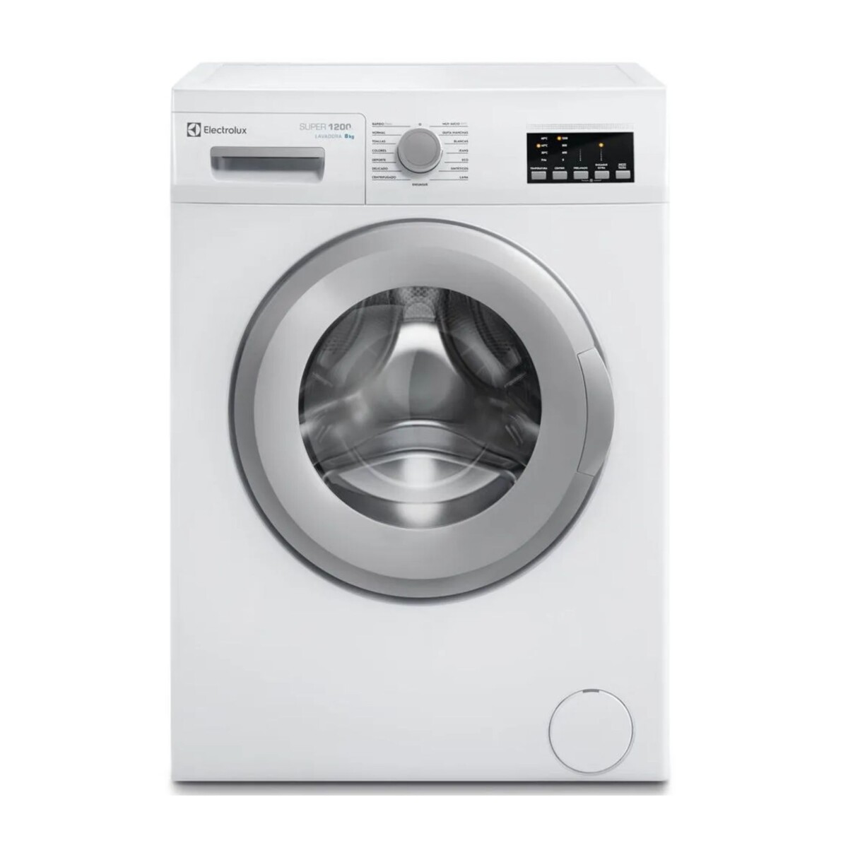 Lavarropas Electrolux C/frontal 8KG Blanco 