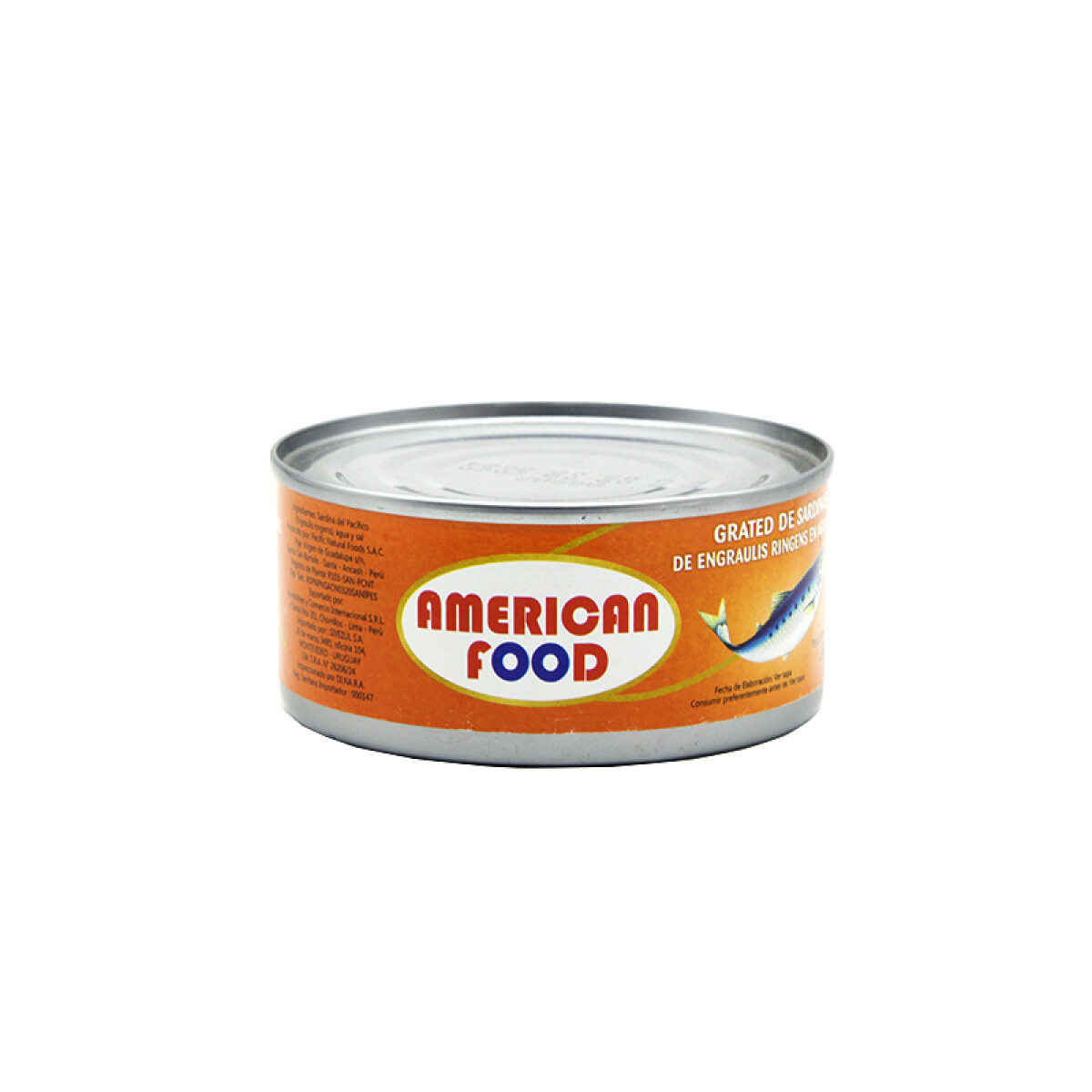 Grated de Sardinas AMERICAN FOOD 170g 