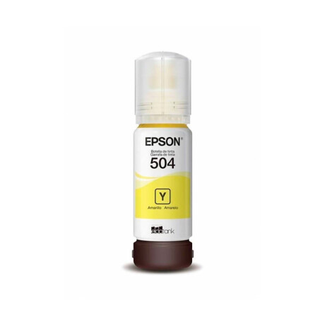 Botella de Tinta Epson T504 Yellow Botella de Tinta Epson T504 Yellow