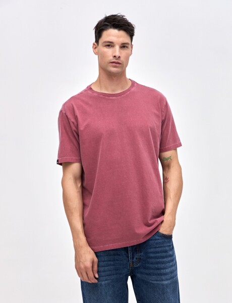 Remera Scotland Bordo