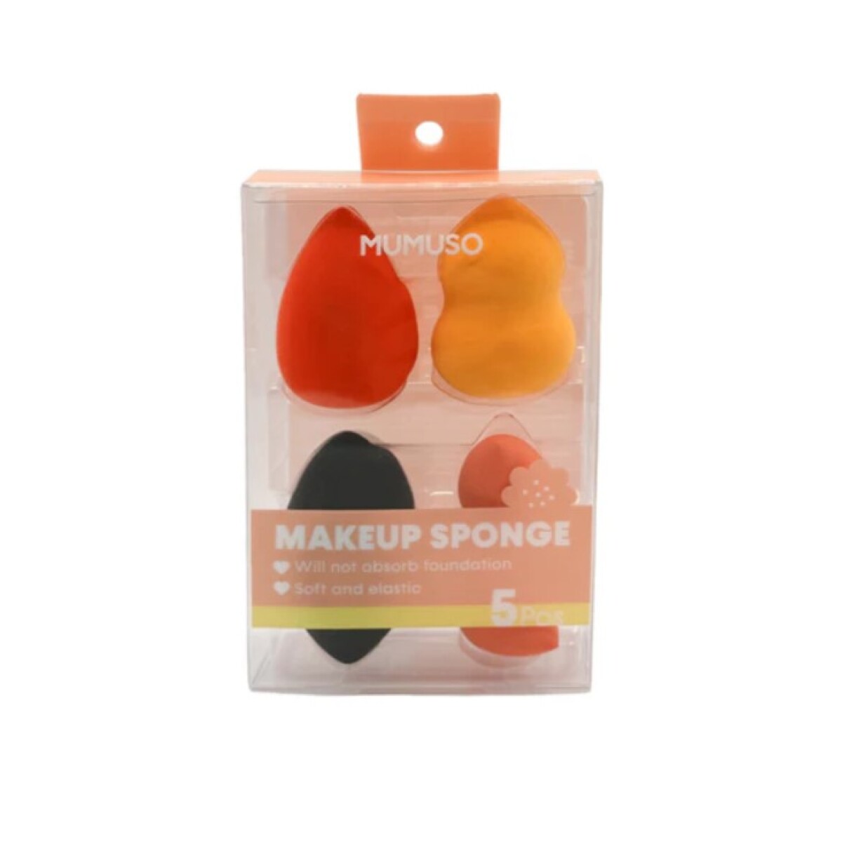 SET DE ESPONJAS DE MAQUILLAJE (PAQUETE DE 5) 