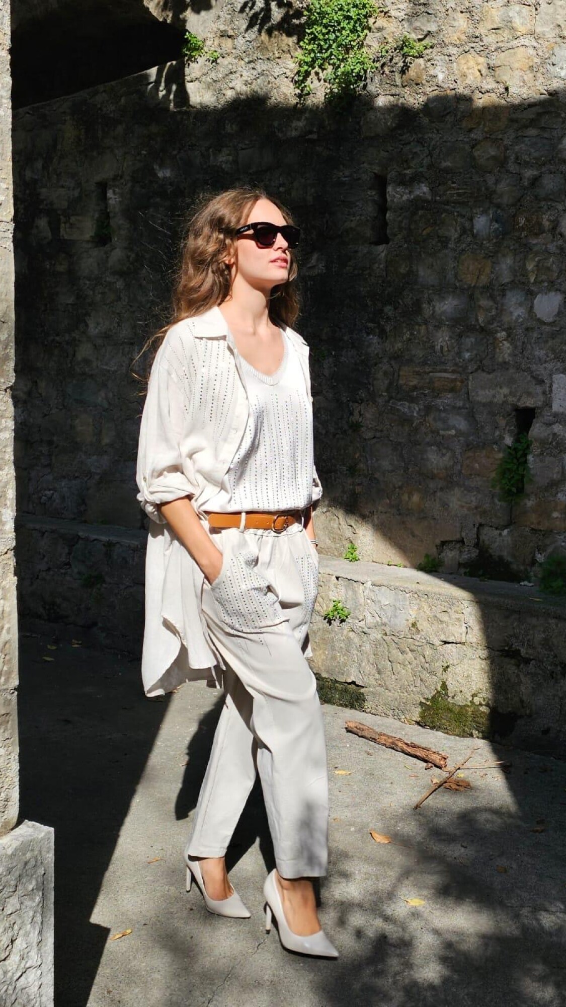 Pantalón Diadema Blanco