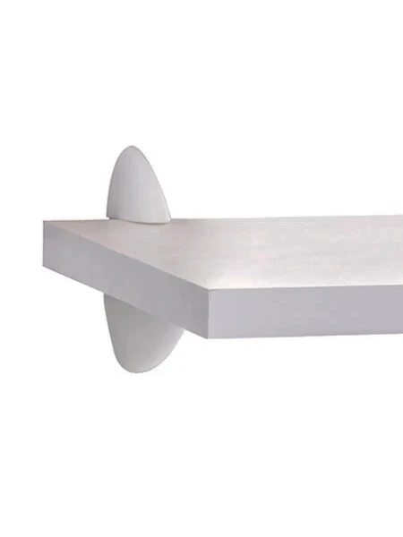 ESTANTE CON SOPORTE BLANCO