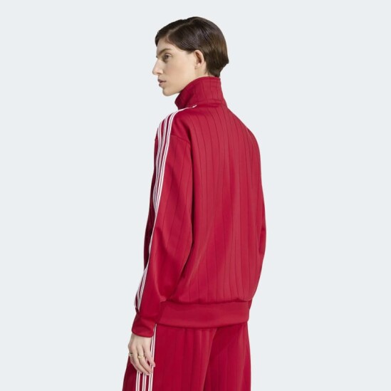 Campera Adidas Pinstripe Firebird Rojo