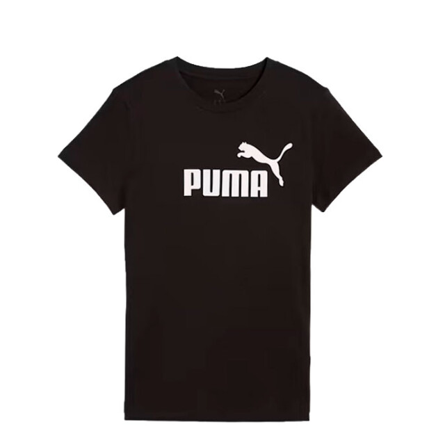 Remera de Mujer Puma Nº1 Logo W Negro - Blanco