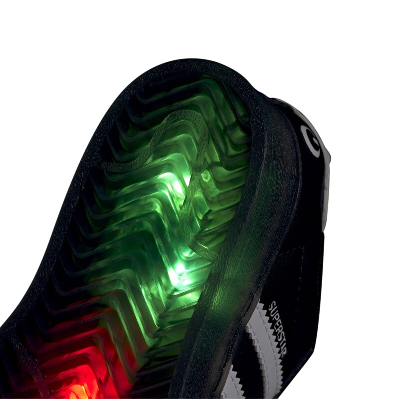 adidas SUPERSTAR LED BLACK